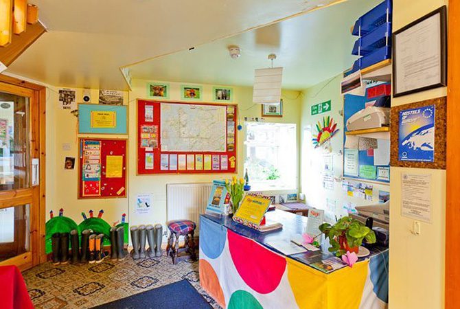 Skye Backpackers Reception