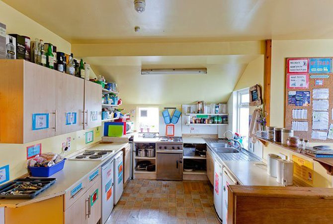 Skye Backpackers Kitchen