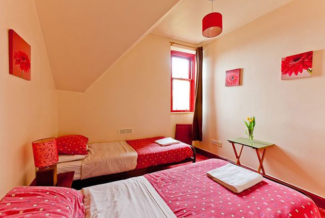 Fort William Backpackers Twin Room