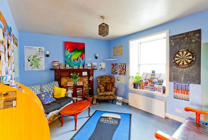 Inverness Student Hotel Blue Room