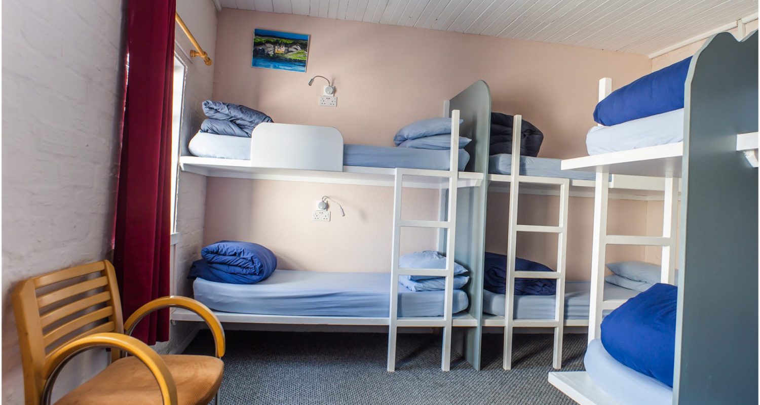 Eight Bed Dorm of Lochside Hostel