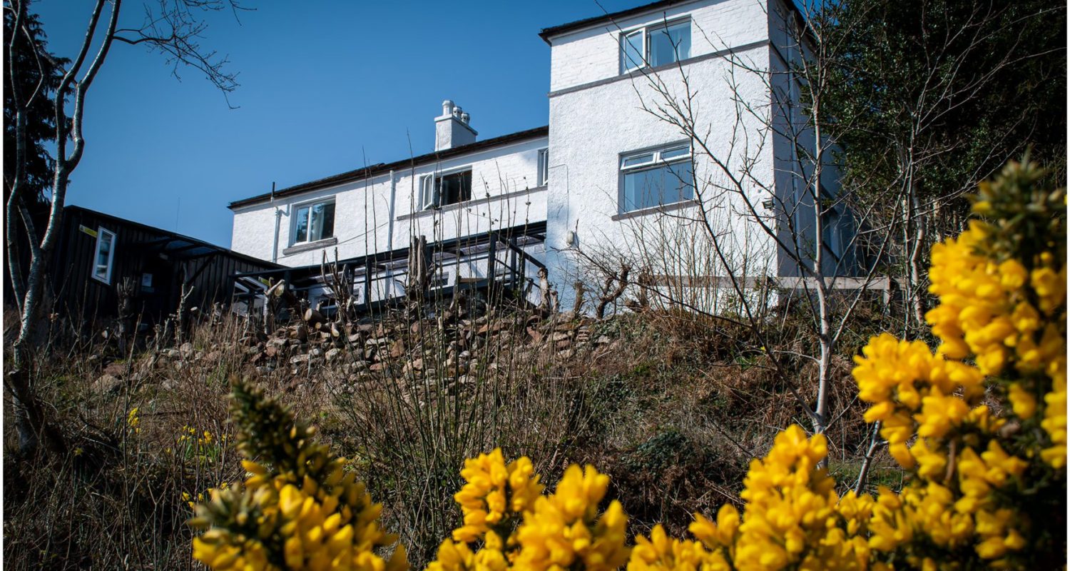 Lochside Hostel Building from Loch Ness banks