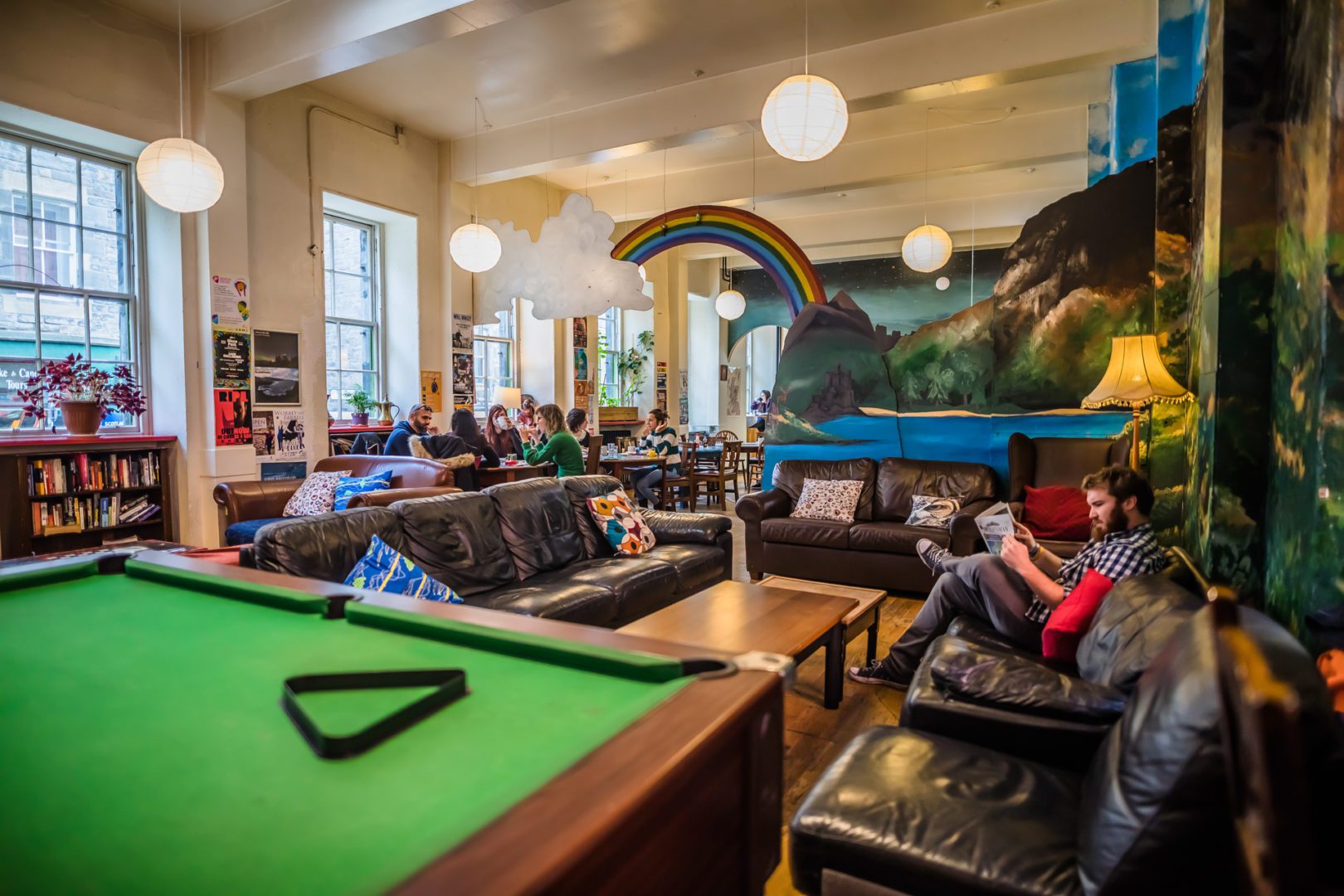 High Street Hostel Lounge