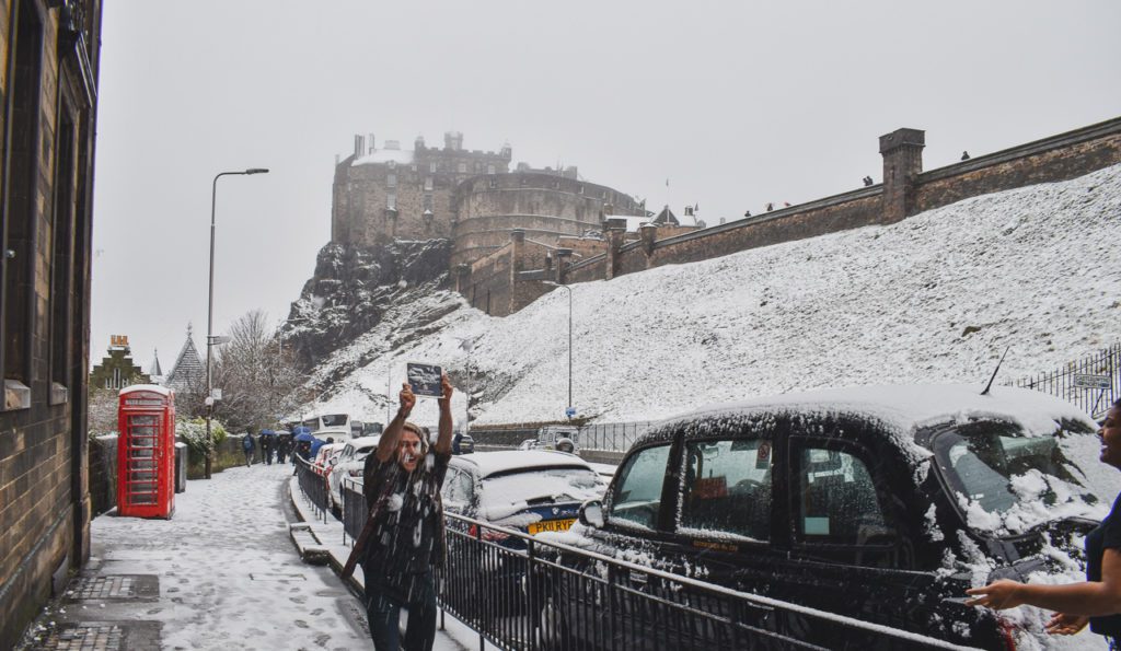 Winter in Edinburgh