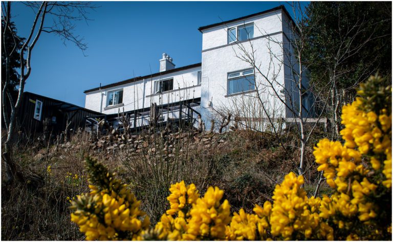 Lochside Hostel Building from Loch Ness banks