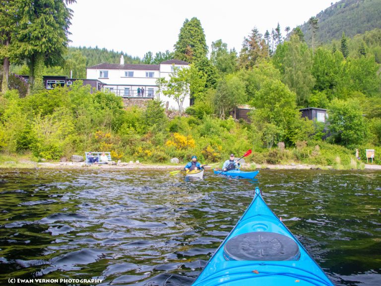 Lochside Hostel from the water (Ewan Vernon)