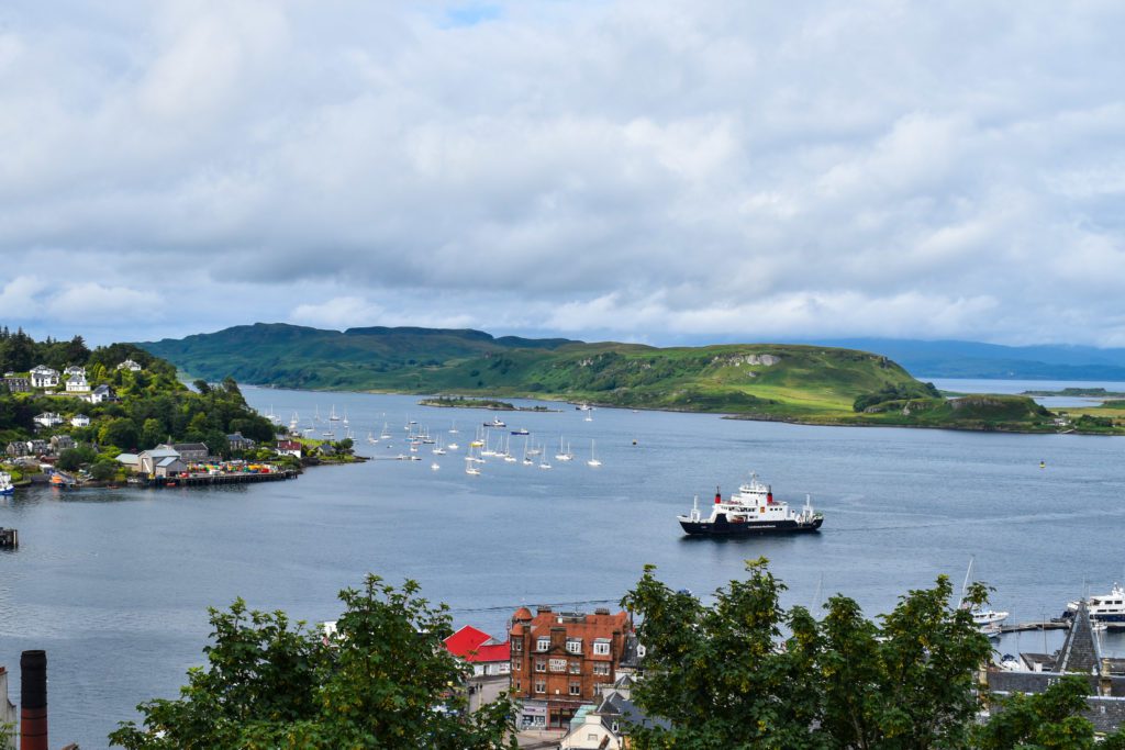 Oban from McCaig's Tower