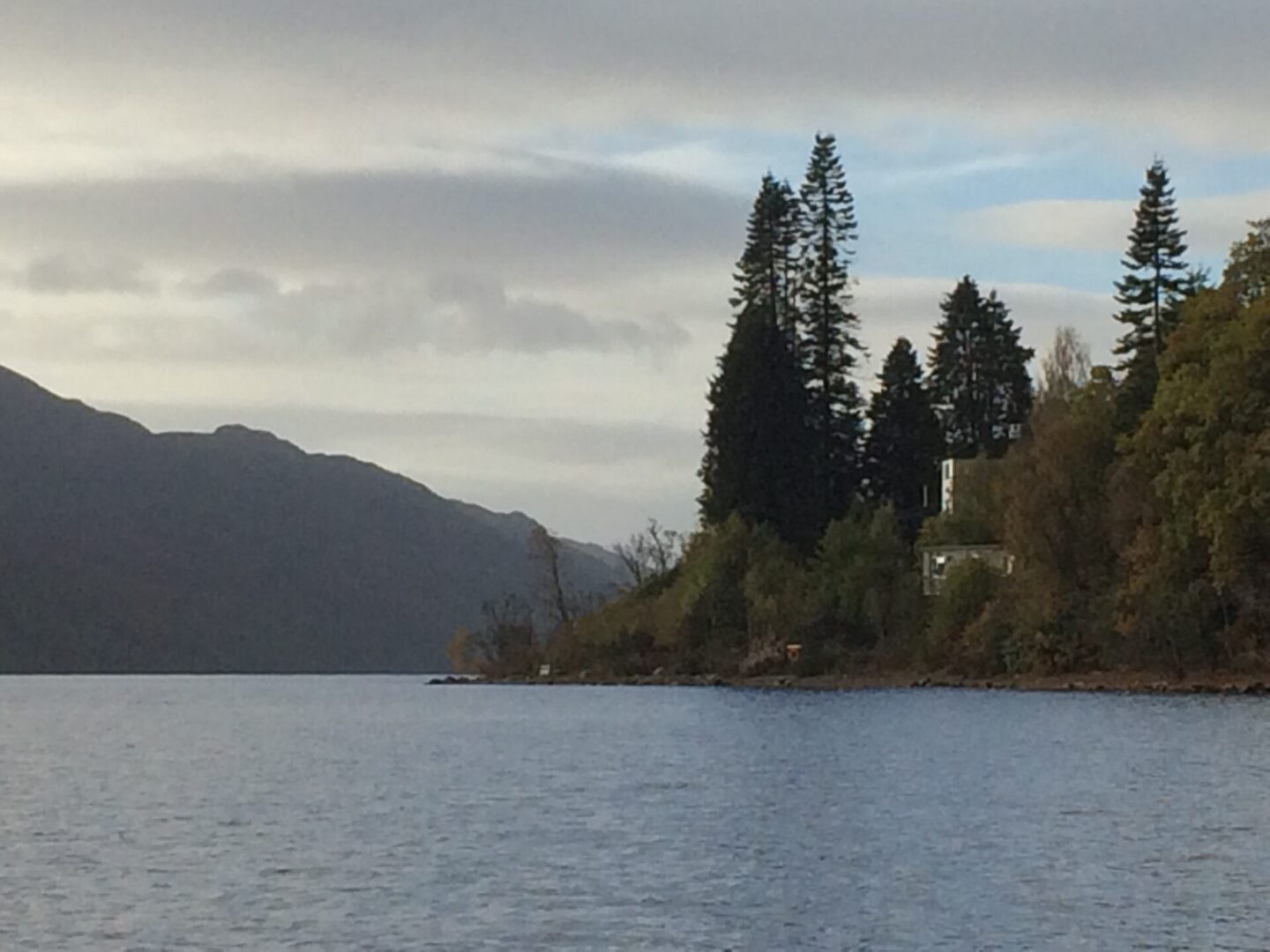 Lochside Hostel from Distance