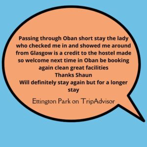 Oban Backpackers Review