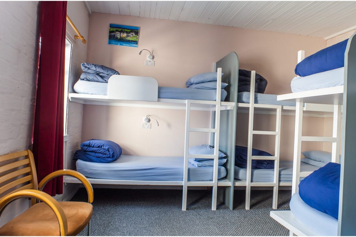 Eight Bed Dorm of Lochside Hostel