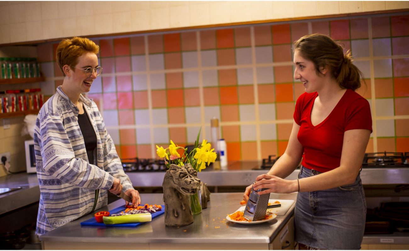 Kitchen of Lochside Hostel