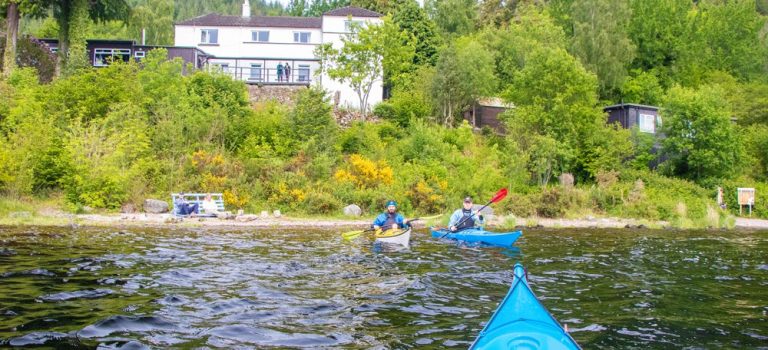 Lochside Hostel from the water (Ewan Vernon)