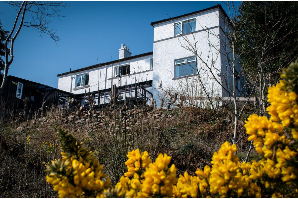 Lochside Hostel Building from Loch Ness banks