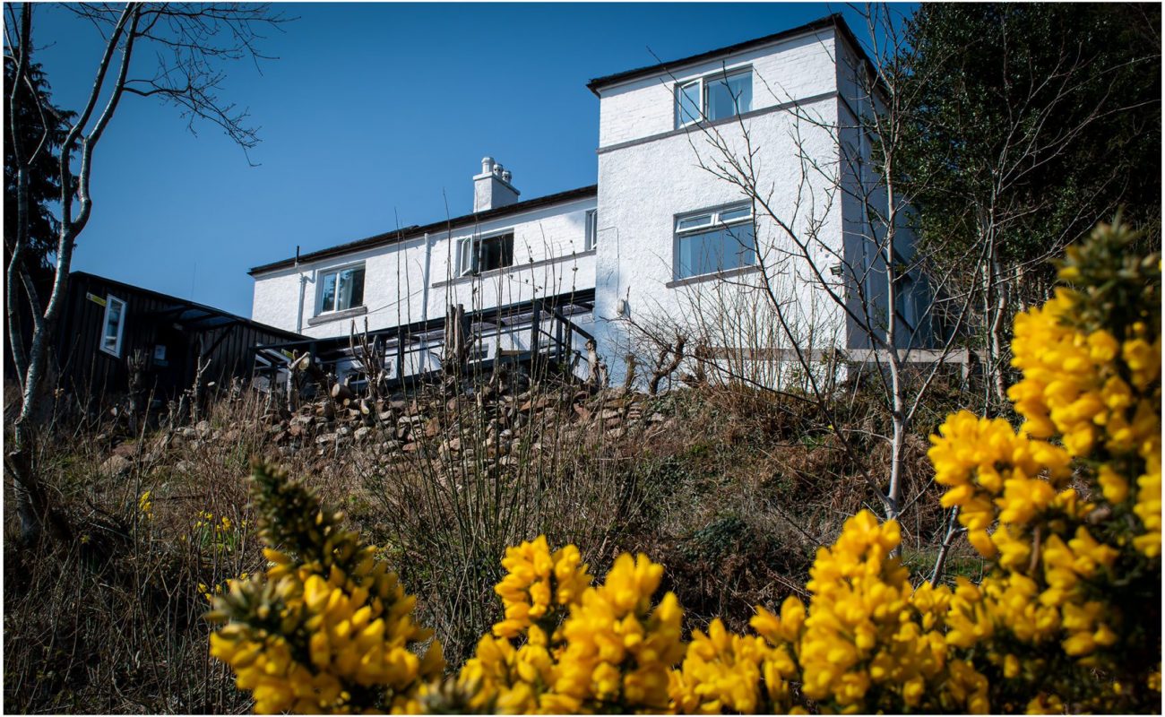 Lochside Hostel Building from Loch Ness banks