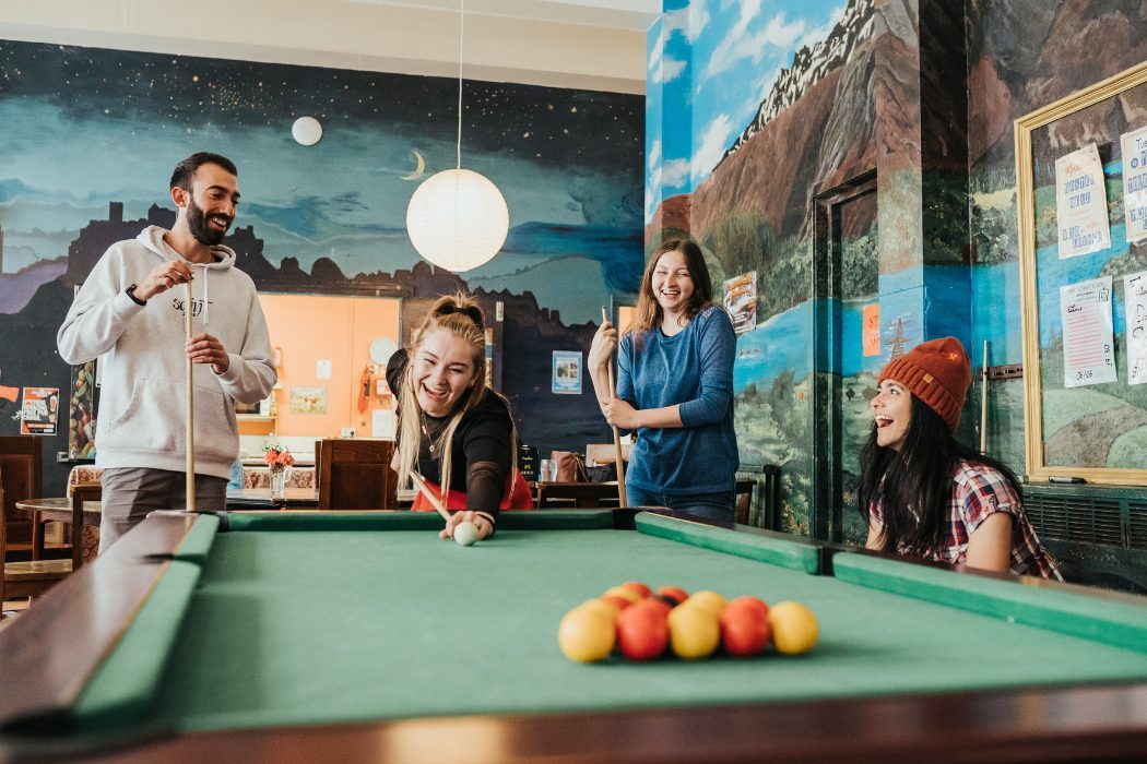 High Street Hostel Pool Table & Lounge